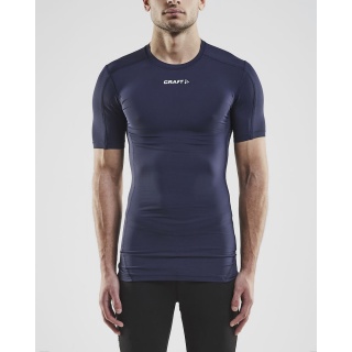 Craft Kompressions-Tshirt (enganliegend) Pro Control Unterwäsche navyblau Herren